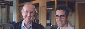 Georges Helfer et Olivier Fakhri, fondateurs de la société Georges Helfer