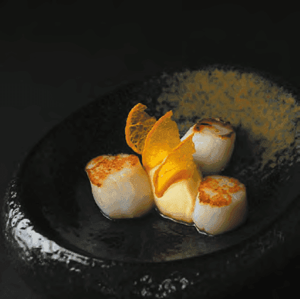 Noix de Saint Jacques du restaurant Chaud Devant! du Marché de Rungis