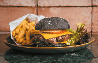 Black Burger du restaurant le Patio du Marché de Rungis